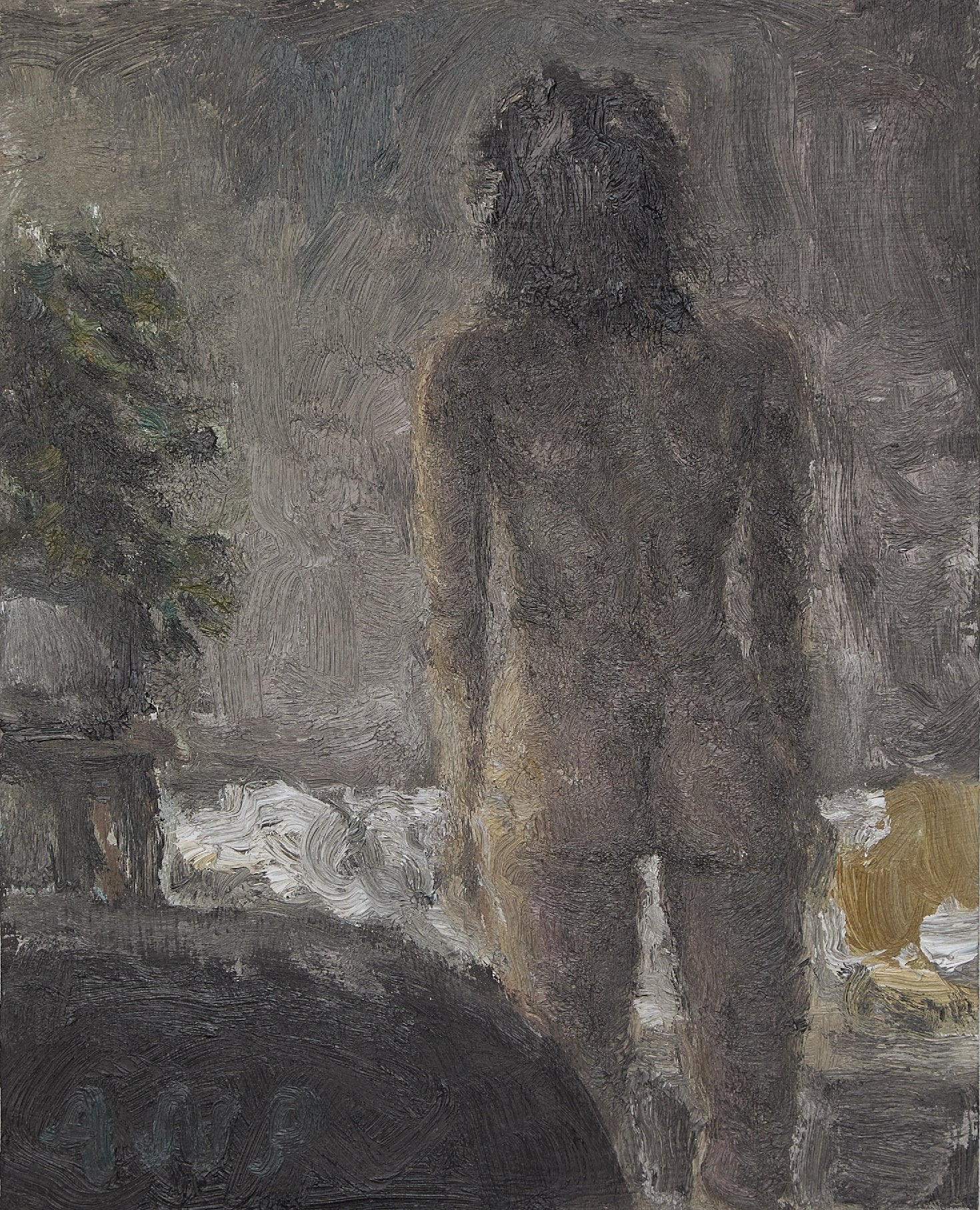 Nude in Mirror, Back Turned, 2025, edition of 50