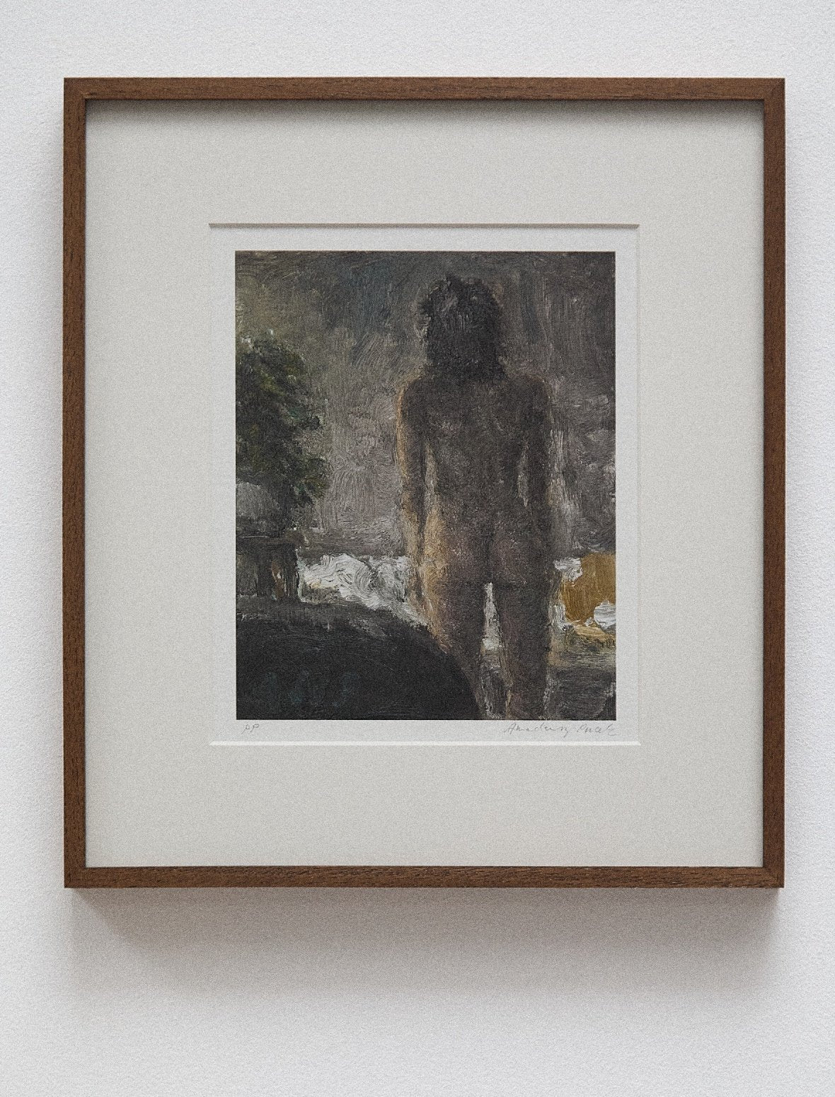 Nude in Mirror, Back Turned, 2025, edition of 50