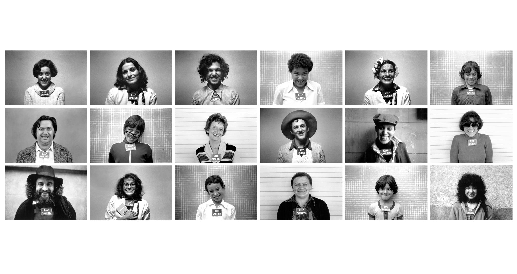 Keep Smiling, 1977-2022, edition of 6