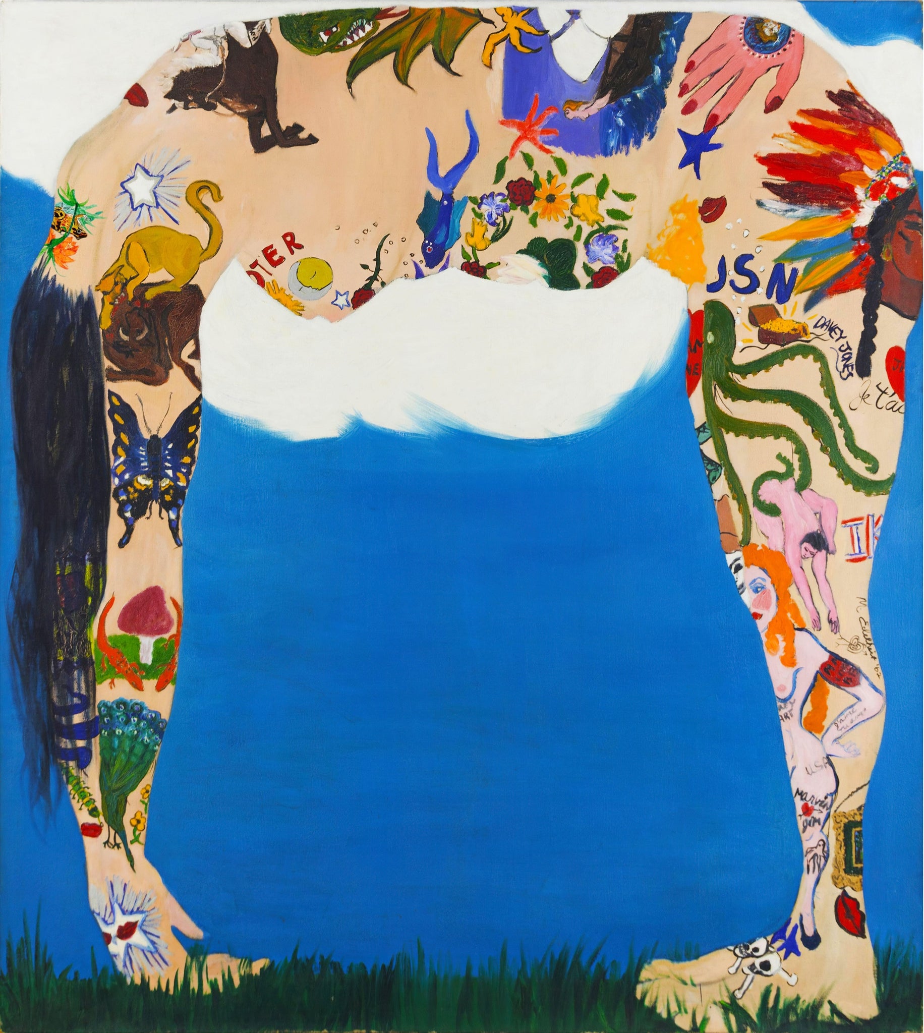 Tattooed Lady, 1962/2023, edition of 10