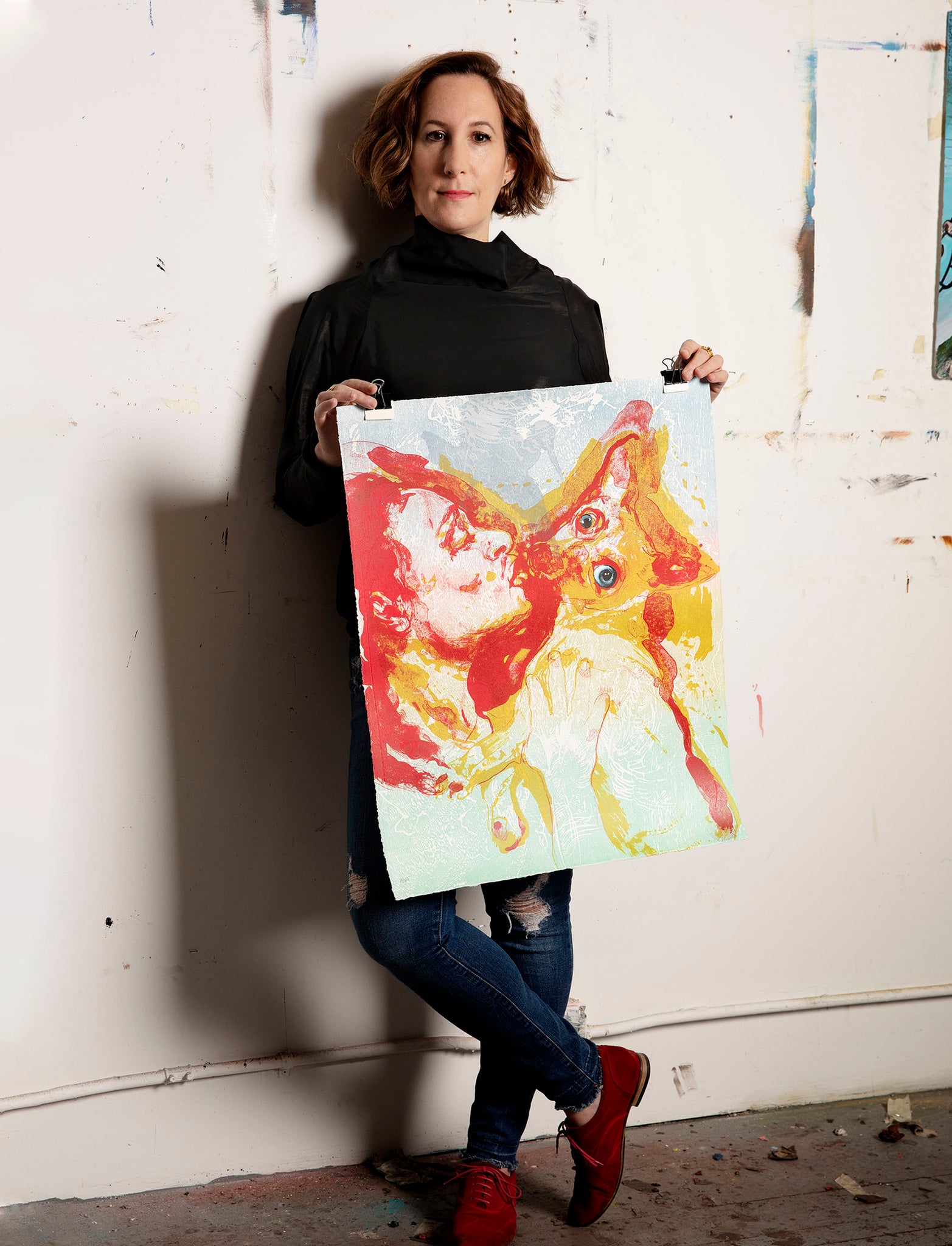 Woman and Dog, 2020, edition of 30